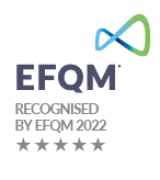 Logo "Recognized by EFQM 2022"
